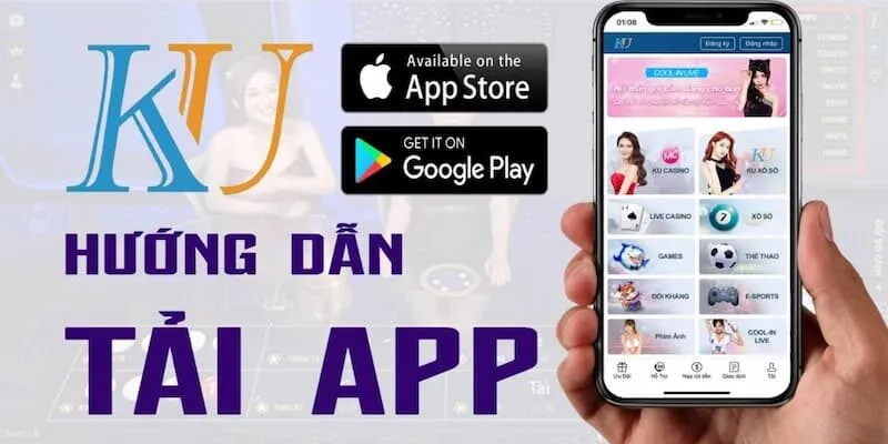 Quy trình thực hiện tải Kubet app cho iOS và Android 2 Thực hiện tải Kubet nhanh chóng trên thiết bị iOS